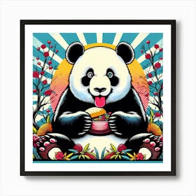 Panda Bear 16 Art Print