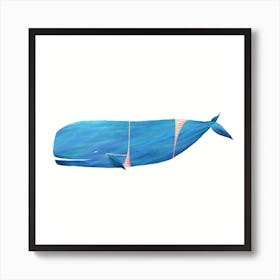 Blue Whale Art Print