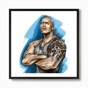 Dwayne Art Print