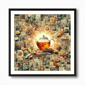 Tea Art 206 Art Print