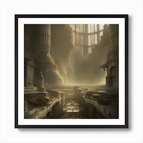 City In The Sky Art Print