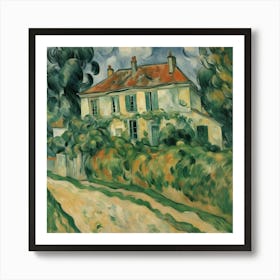 House By Paul Cezanne Art Print