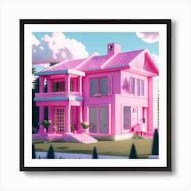 Barbie Dream House (520) Art Print