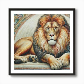 Lion king Art Print