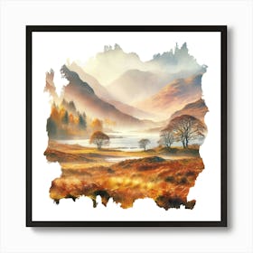 Scottish Landscape 1 Art Print