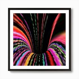 Rainbow Spiral Art Print