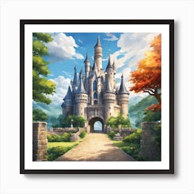 Fairytale Castle 17 Art Print