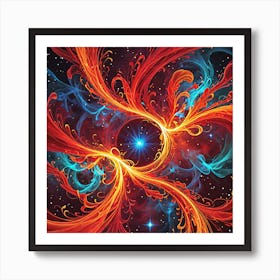 Nebula Art Print