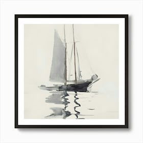 Sailboat 2 Art Print