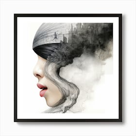 Smokey Head Poster