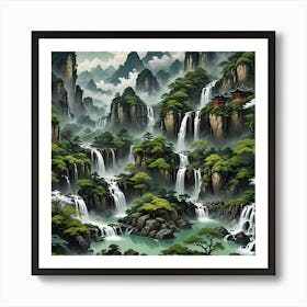 Chinese Art 705 Art Print