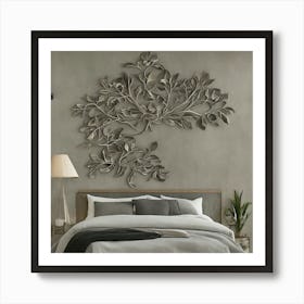 Shabby Chic Bedroom Decor Art Print