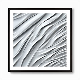 Wavy Wall Art Art Print