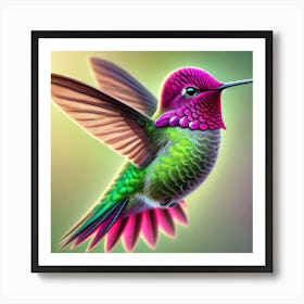 Hummingbird 12 Art Print