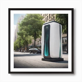 Imagine A Future Where The Air We Breathe Is Clean And Fresh, Thanks To A Revolutionary Technology That Can Remove Pollutants And Toxins From The Atmosphere 2 Art Print