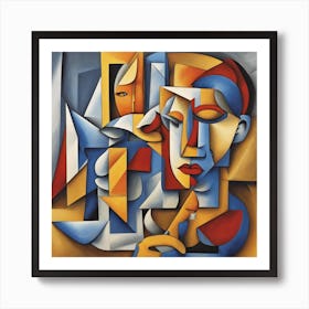 Woman With A Cigarette Art Print