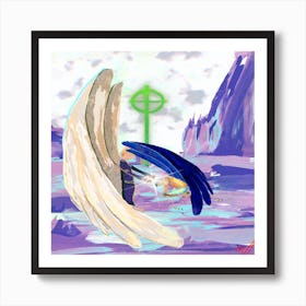 The Blessing of an Angel Art Print