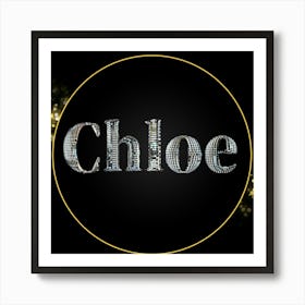 Name Frame Art Print