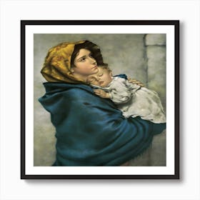 Madonna And Child Art Print