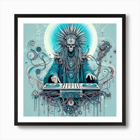 Dj Dj Dj 1 Art Print