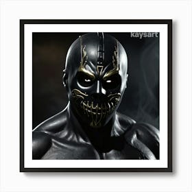 Devil'S Mask Art Print