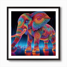 Elephant 4 Art Print