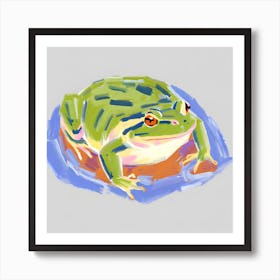 American Bullfrog 02 Art Print