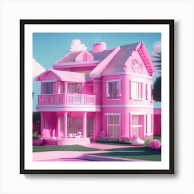 Barbie Dream House (545) Art Print