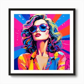 Pop Painting Art Print