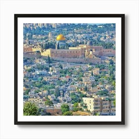 Jerusalem City Art Print