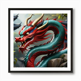 Chinese Dragon 2 Art Print