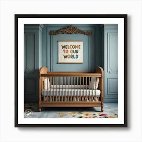 Welcome To Our World Art Print