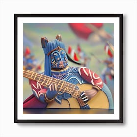 OCA DNA TY - Future Tribal Artsy Sassy Strings Art Print