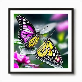 Butterfly Painting 3 Art Print