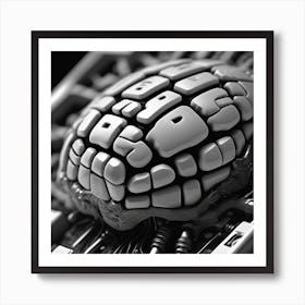 Brain On A Chip 2 Art Print