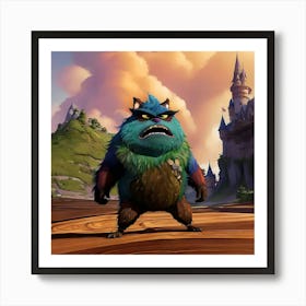 Disney Monsters Art Print