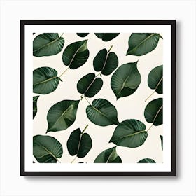 Tropical Leaves Art Print