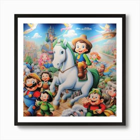 Nintendo'S Kingdom Art Print