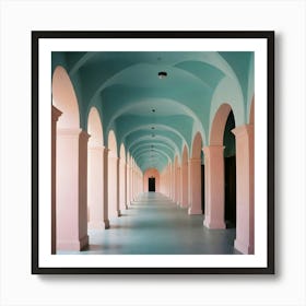 Hallway Stock Videos & Royalty-Free Footage 10 Art Print