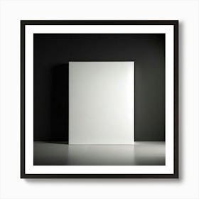 Blank Canvas 2 Art Print