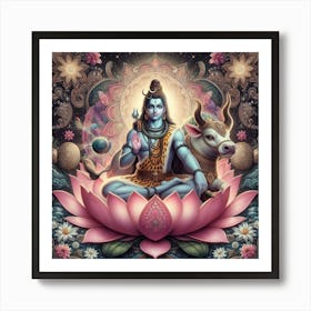 Lord Shiva Art Print