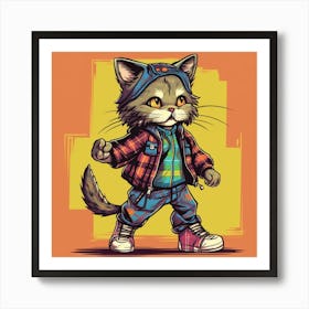 Kitty Cat 1 Art Print