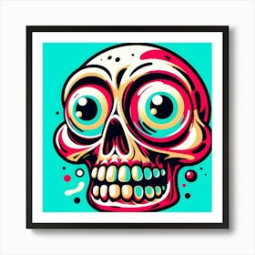 Skull Art 7 Art Print