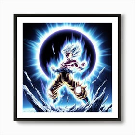 "Goku Energy Sphere" [Risky Sigma] Art Print