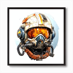 Apex Legends Helmet Art Print