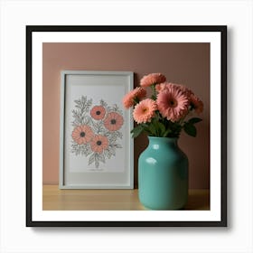 Daisy Print Art Print