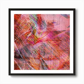 Soft pink essence Art Print