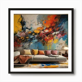 Abstract Painting 2 Art Print