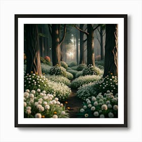 Walk In The Woods Art Print