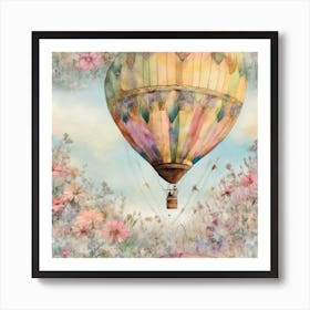 Hot Air Balloons Art Print